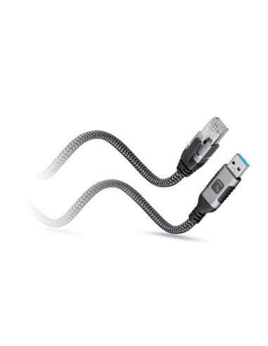 Kabel Sieciowy Usb-A Na Gigabit Ethernet Rj45 1M Techly Icoc U3A-Rj45-010