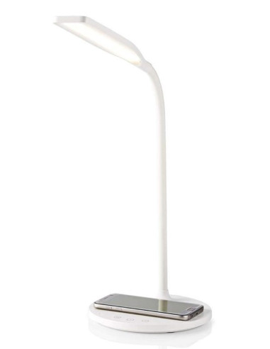 Techly I-Lamp-Dsk10 Lampa Stołowa Niewymienialne Źródło Światła 5,5 W Led G Biały