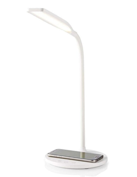 Techly I-Lamp-Dsk10 Lampa Stołowa Niewymienialne Źródło Światła 5,5 W Led G Biały