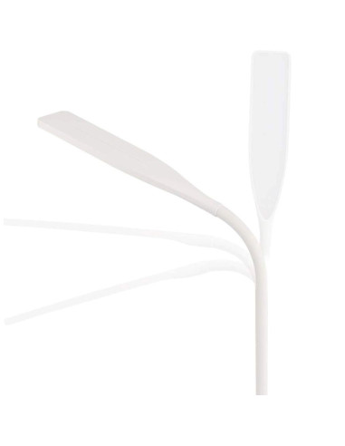Techly I-Lamp-Dsk10 Lampa Stołowa Niewymienialne Źródło Światła 5,5 W Led G Biały