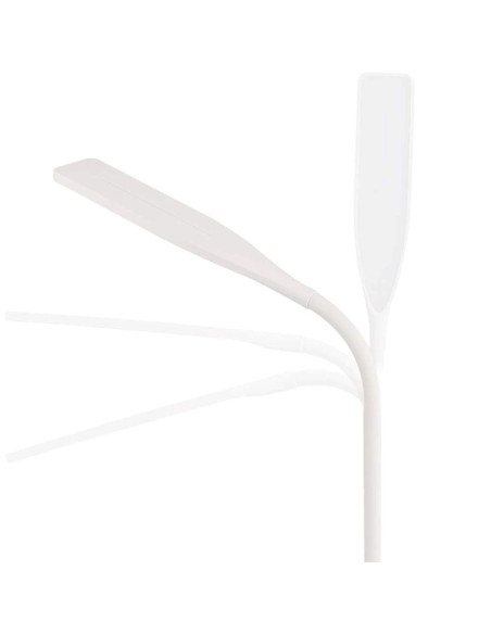 Techly I-Lamp-Dsk10 Lampa Stołowa Niewymienialne Źródło Światła 5,5 W Led G Biały