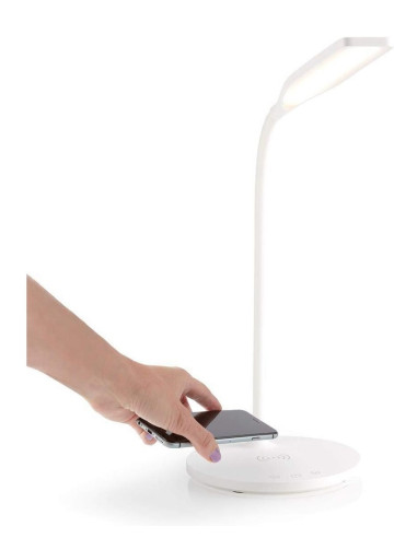 Techly I-Lamp-Dsk10 Lampa Stołowa Niewymienialne Źródło Światła 5,5 W Led G Biały