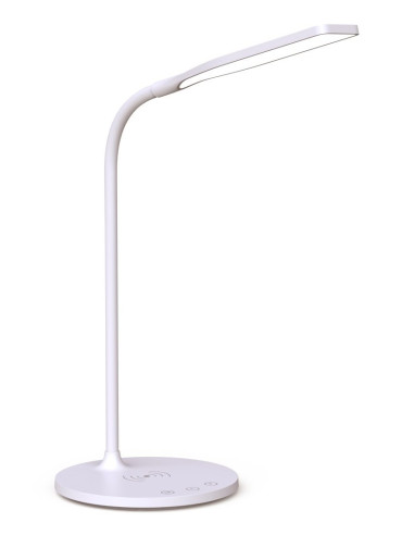 Techly I-Lamp-Dsk10 Lampa Stołowa Niewymienialne Źródło Światła 5,5 W Led G Biały