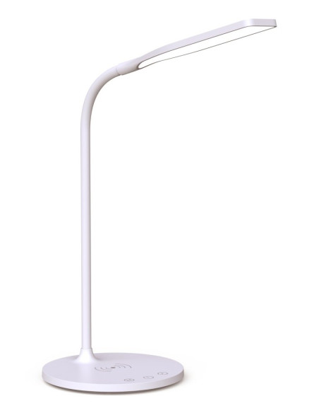 Techly I-Lamp-Dsk10 Lampa Stołowa Niewymienialne Źródło Światła 5,5 W Led G Biały