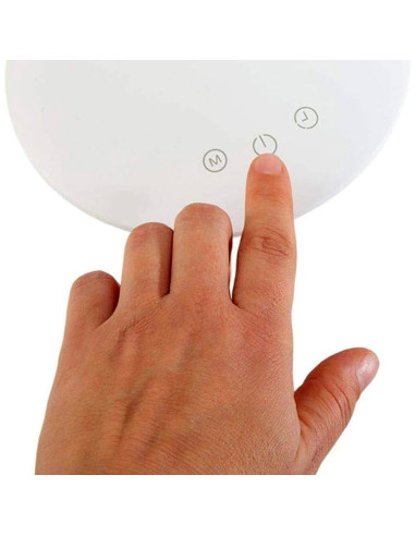 Techly I-Lamp-Dsk10 Lampa Stołowa Niewymienialne Źródło Światła 5,5 W Led G Biały