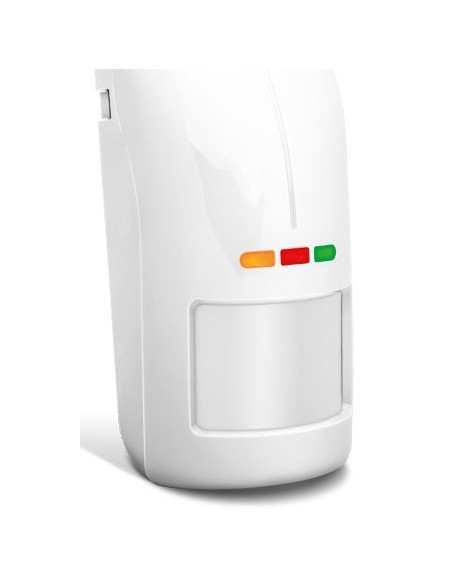Satel Detector Pir Outdoor/Opal Plus Pasywny Czujnik Podczerwieni (Pir)/ Czujnik Mikrofalowy Bezprzewodowy Sufit / Ściana Biały
