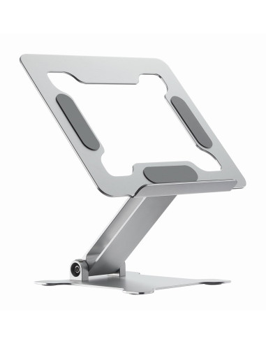 Gembird Składana Podstawka Pod Notebooka 15,6" Srebrna