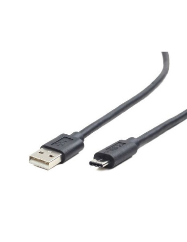 Kabel Gembird Ccp-Usb2-Amcm-1M (Usb 2.0 M - Usb Typu C M  1M  Kolor Czarny)