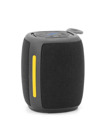 Gembird Przenośny Głośnik Bluetooth Led Spk-Bt-Led-03-Bk Rms 2X 5W, Wbudowany Mikrofon, Kolor Czarny, Usb, Aux, Microsd