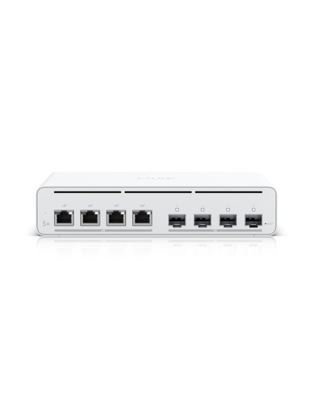 Ubiquiti Uisp Switch Plus Zarządzany 2.5G Ethernet (100/1000/2500) Obsługa Poe 1U Biały
