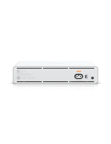 Ubiquiti Uisp Switch Plus Zarządzany 2.5G Ethernet (100/1000/2500) Obsługa Poe 1U Biały