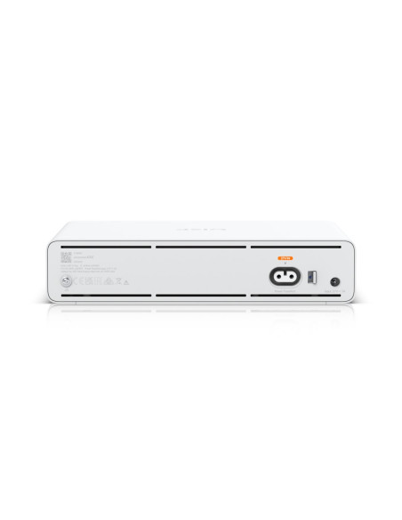 Ubiquiti Uisp Switch Plus Zarządzany 2.5G Ethernet (100/1000/2500) Obsługa Poe 1U Biały