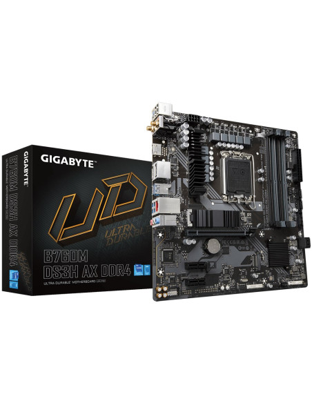 Gigabyte B760M Ds3H Ax Ddr4 Płyta Główna Intel B760 Express Lga 1700 Micro Atx