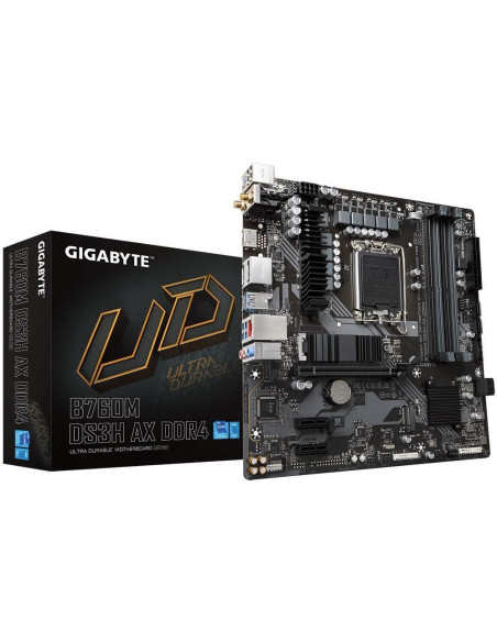 Gigabyte B760M Ds3H Ax Ddr4 Płyta Główna Intel B760 Express Lga 1700 Micro Atx
