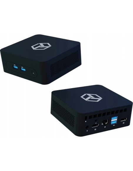 Mini Pc Qoobe Ann100 N100/12Gb/Ssd 512Gb/Win 11 Pro Czarny