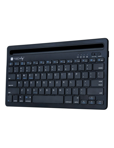 Techly Ictbk102U Klawiatura Uniwersalne Bluetooth Qwerty Angielski Czarny