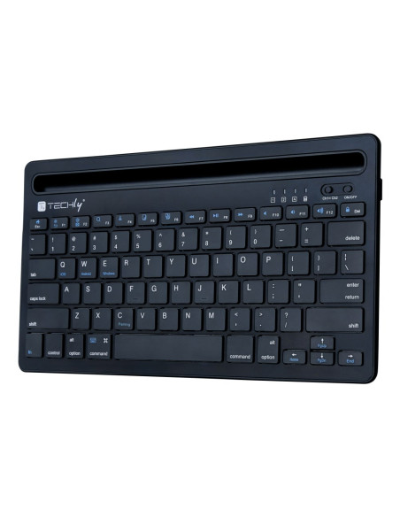 Techly Ictbk102U Klawiatura Uniwersalne Bluetooth Qwerty Angielski Czarny