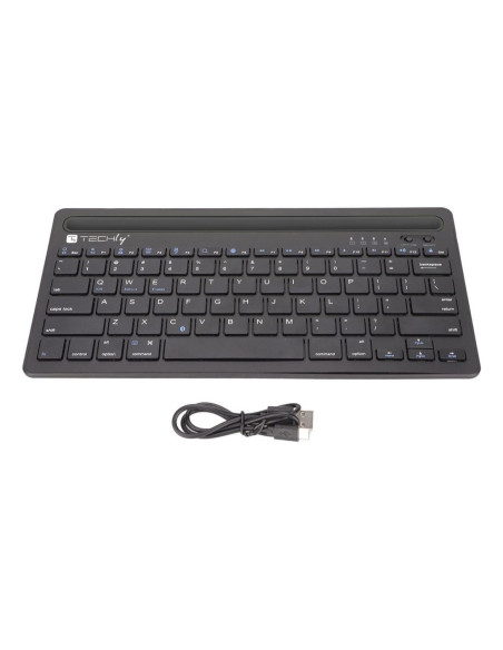 Techly Ictbk102U Klawiatura Uniwersalne Bluetooth Qwerty Angielski Czarny