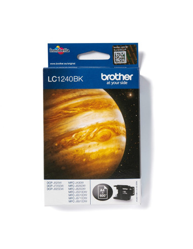 Brother Lc-1240Bk Nabój Z Tuszem 1 Szt. Oryginalny Czarny