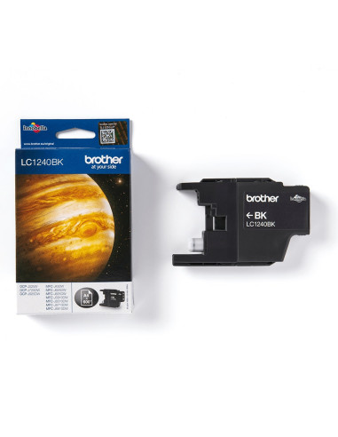 Brother Lc-1240Bk Nabój Z Tuszem 1 Szt. Oryginalny Czarny
