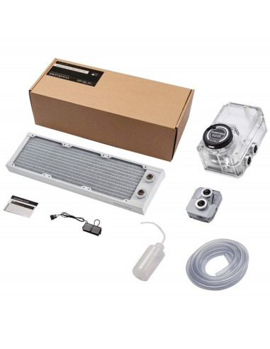 Phanteks Glacier Ez-Fit 360 Soft-Kit, Wasserkühlungsset - Weiß