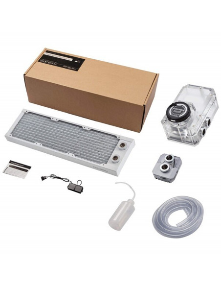Phanteks Glacier Ez-Fit 360 Soft-Kit, Wasserkühlungsset - Weiß