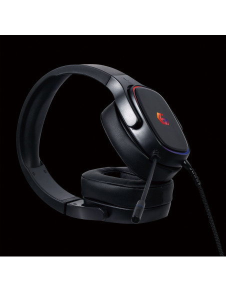 Gembird Gamingowy Zestaw Słuchawkowy 7.1 Na Usb Z Podświetleniem Rgb