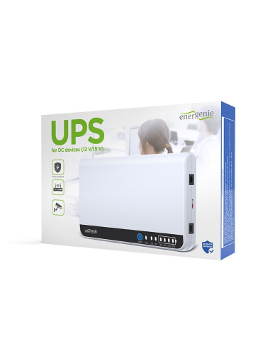 Energenie Mini Ups Do Urządzeń Dc 12V - 15V, 18W, Biały