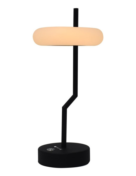 Techly I-Lamp-Table2 Lampa Stołowa Niewymienialne Źródło Światła 2 W Led Czarny, Biały