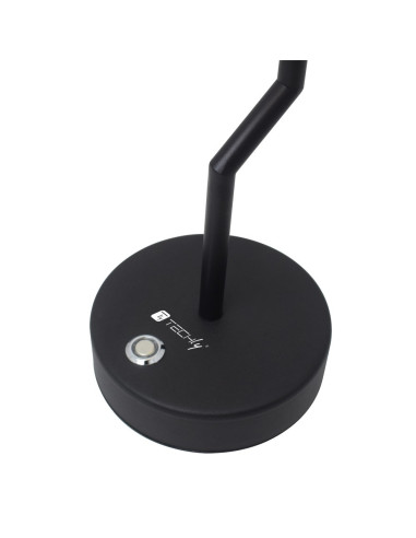 Techly I-Lamp-Table2 Lampa Stołowa Niewymienialne Źródło Światła 2 W Led Czarny, Biały
