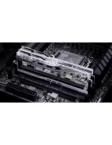 G.skill Trident Z5 Royal Rgb Ddr5 2X16Gb 6000Mhz Cl28 Silver F5-6000J2836G16Gx2-Tr5S