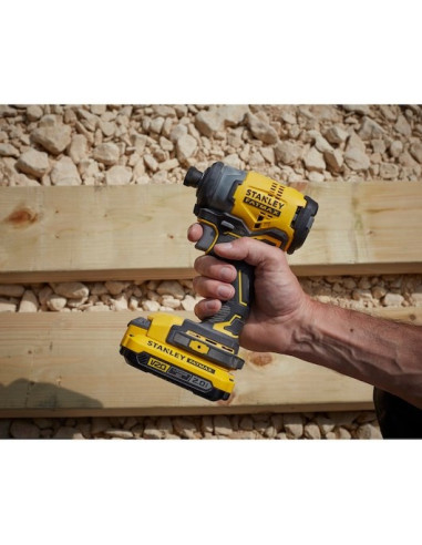 Stanley Sfmcf820D2K Wkrętak Zasilany/Zakrętark Udarowy 2900 Rpm Czarny, Żółty