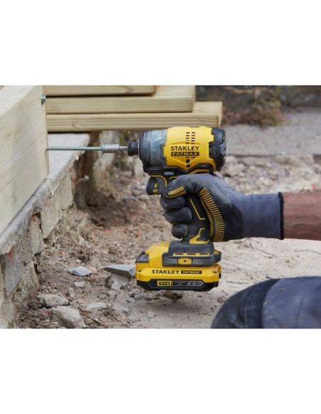 Stanley Sfmcf820D2K Wkrętak Zasilany/Zakrętark Udarowy 2900 Rpm Czarny, Żółty