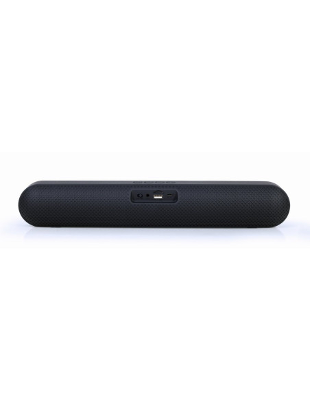 Gembird Głośnik Soundbar 2X 5W Bluetooth Czarny