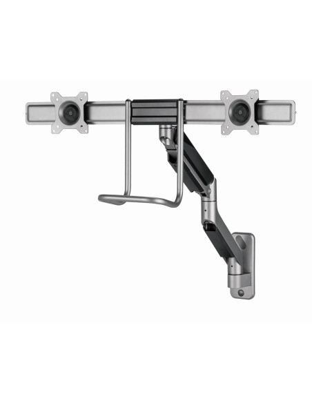 Gembird Ścienne Regulowane Ramię/Uchwyt Na 2 Monitory 17-32, Vesa 100X100Mm, Do 8 Kg