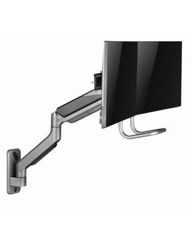 Gembird Ścienne Regulowane Ramię/Uchwyt Na 2 Monitory 17-32, Vesa 100X100Mm, Do 8 Kg