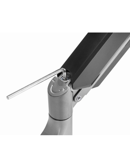 Gembird Ścienne Regulowane Ramię/Uchwyt Na 2 Monitory 17-32, Vesa 100X100Mm, Do 8 Kg