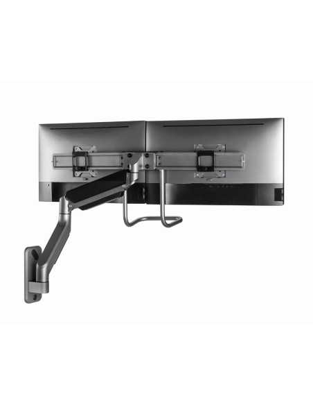 Gembird Ścienne Regulowane Ramię/Uchwyt Na 2 Monitory 17-32, Vesa 100X100Mm, Do 8 Kg