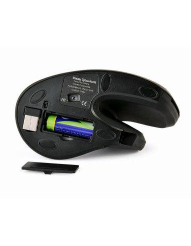 Gembird Musw-Ergo-03 Myszka Dom Po Prawej Stronie Rf Wireless Optyczny 1600 Dpi