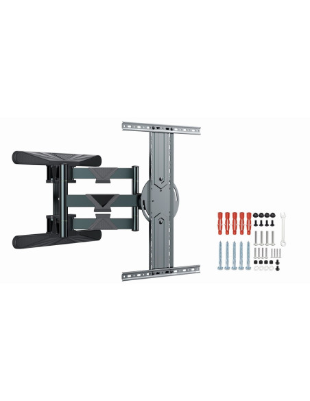 Gembird Wm-80Str-01 Regulowany Uchwyt Do Telewizora (Obrót I Pochylenie), 40"- 80'' (50 Kg)