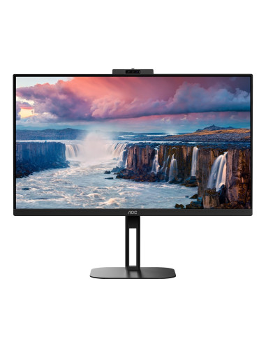 Aoc V5 Q27V5Cw Monitor Komputerowy 68,6 Cm (27") 2560 X 1440 Px Quad Hd Led Czarny