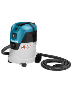 Makita Vc2512L Odkurzacz Czarny, Niebieski, Metaliczny 25 L 1000 W 2