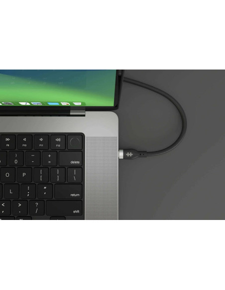 Hyper Hj4002Bkgl Kabel Usb Usb 2.0 2 M Usb C Czarny