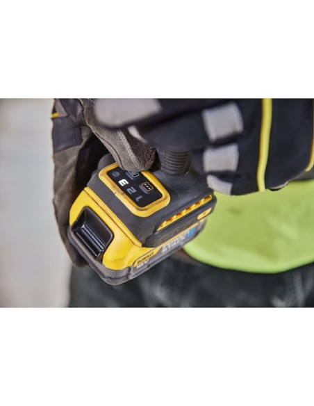 Dewalt Dcf860N-Xj Wkrętak Zasilany/Zakrętark Udarowy 3800 Rpm Czarny, Żółty