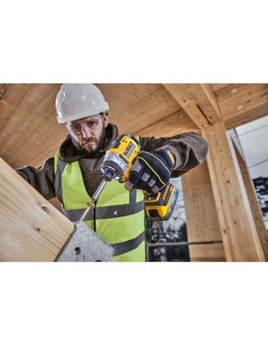 Dewalt Dcf860Nt-Xj Wkrętak Zasilany/Zakrętark Udarowy 3800 Rpm Czarny, Żółty