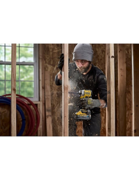 Dewalt Dcf860Nt-Xj Wkrętak Zasilany/Zakrętark Udarowy 3800 Rpm Czarny, Żółty