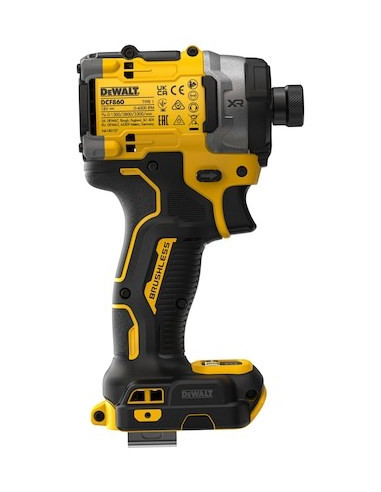 Dewalt Dcf860Nt-Xj Wkrętak Zasilany/Zakrętark Udarowy 3800 Rpm Czarny, Żółty