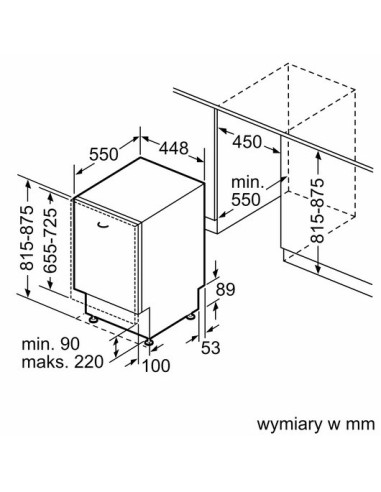 Zmywarka Do Zabudowy Siemens Sr63Hx74Me