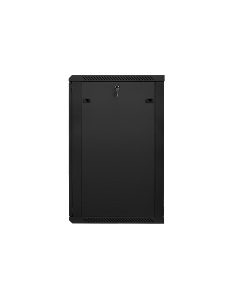 Lanberg Szafa Instalacyjna Wisząca 19'' 22U 600X600Mm Czarna (Drzwi Szklane)
