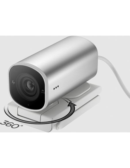 Kamera Internetowa Hp 960 4K Streaming Webcam Usb Srebrna 695J6Aa